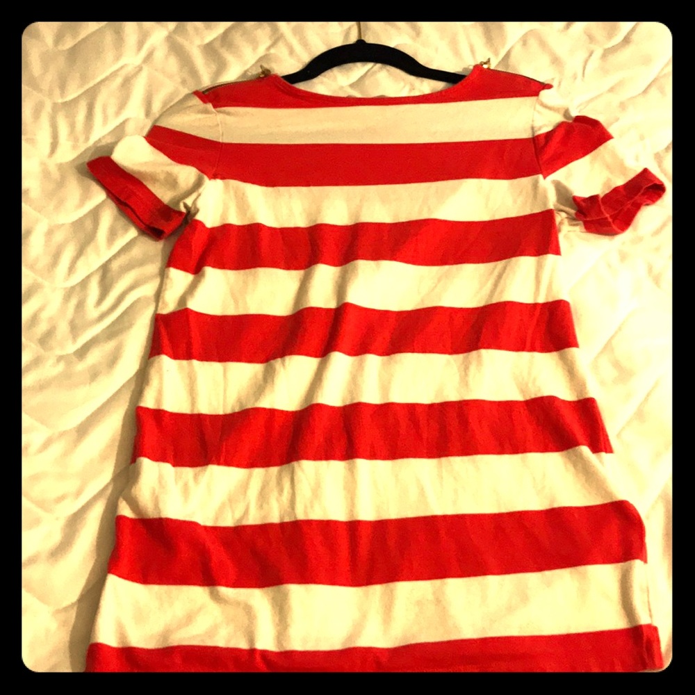 Michael kors striped shirt